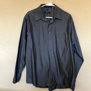 DKNY. Oxford. Gray xl 16.5 neck